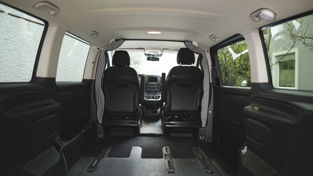 CENTAUR Thermovorhang - Fahrerhausabtrennung für Mercedes Vito & V-Klasse W447